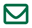 Ícono de correo verde